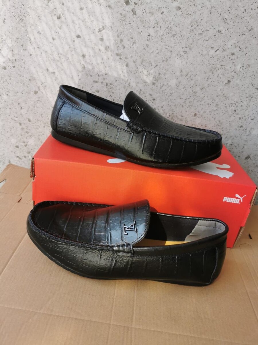 Mocassins élégants en cuir