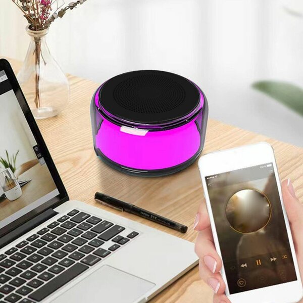 Enceinte Bluetooth LED Portable