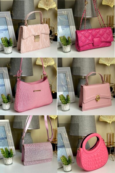 Pink mini bags