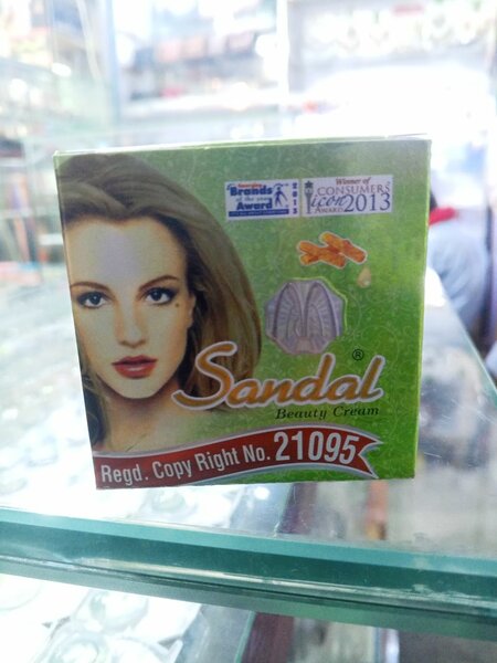 Sandal beauty cream