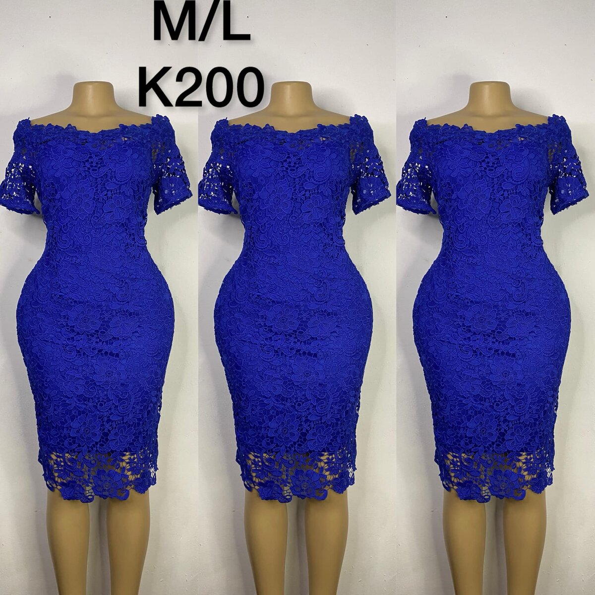 Stylish and high-quality women's dress blue