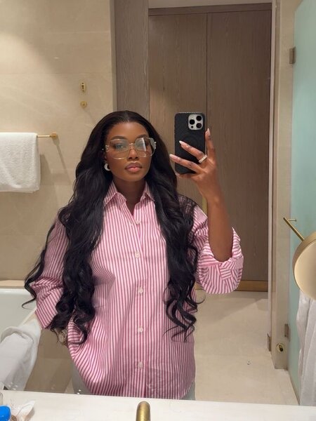 Chemise en Coton Rayée