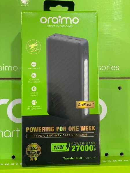 27000mah Oraimo Powerbanks
