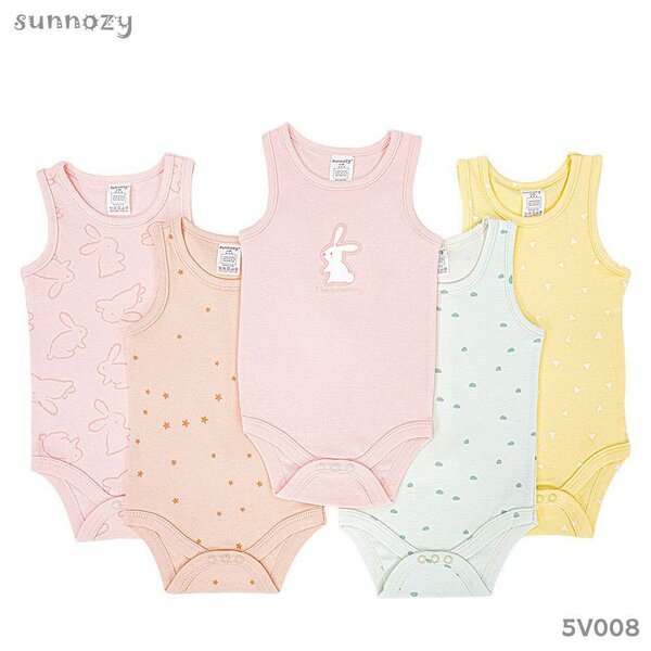 Lot de bodies en coton bébé