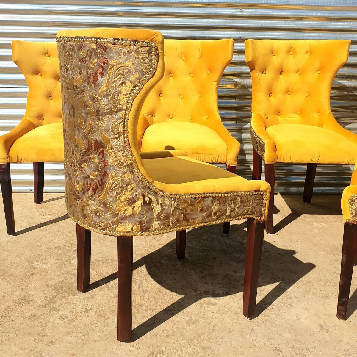 Loving on these dining chairs