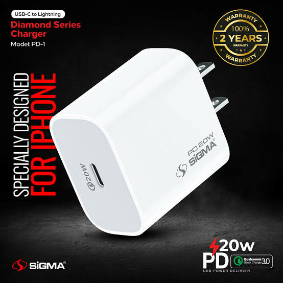 Sigma 20 watt pd charger