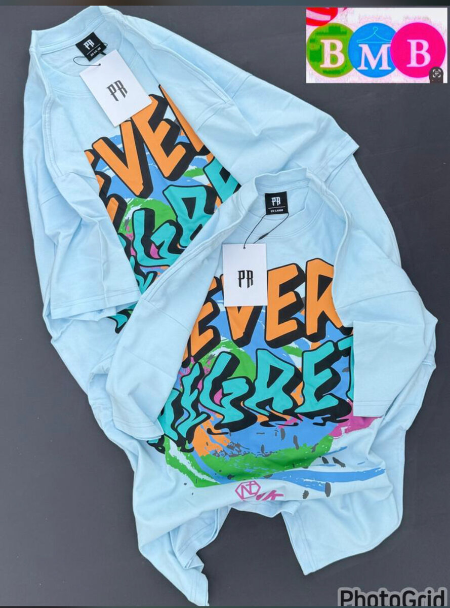 T-shirt graphique colorée