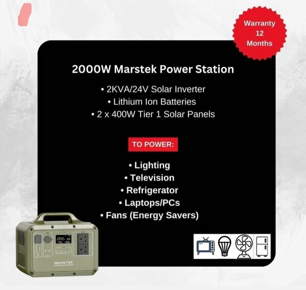 2000W MARSTEK Power Station