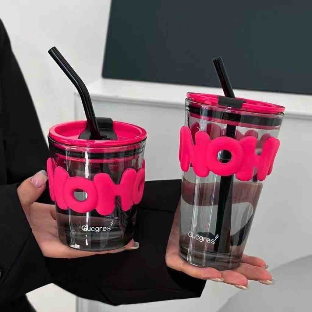 Colorful Reusable Tumbler Set