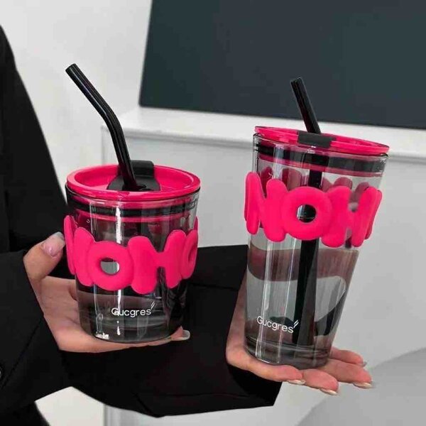 Colorful Reusable Tumbler Set
