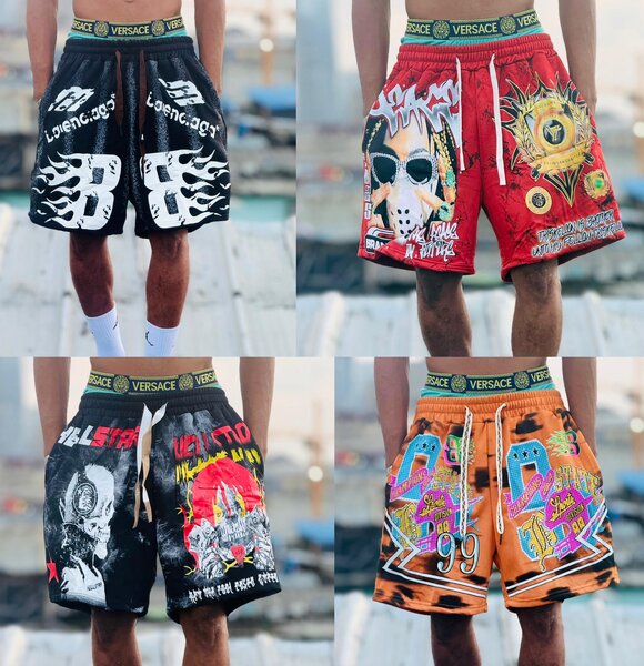 Shorts graphiques tendance