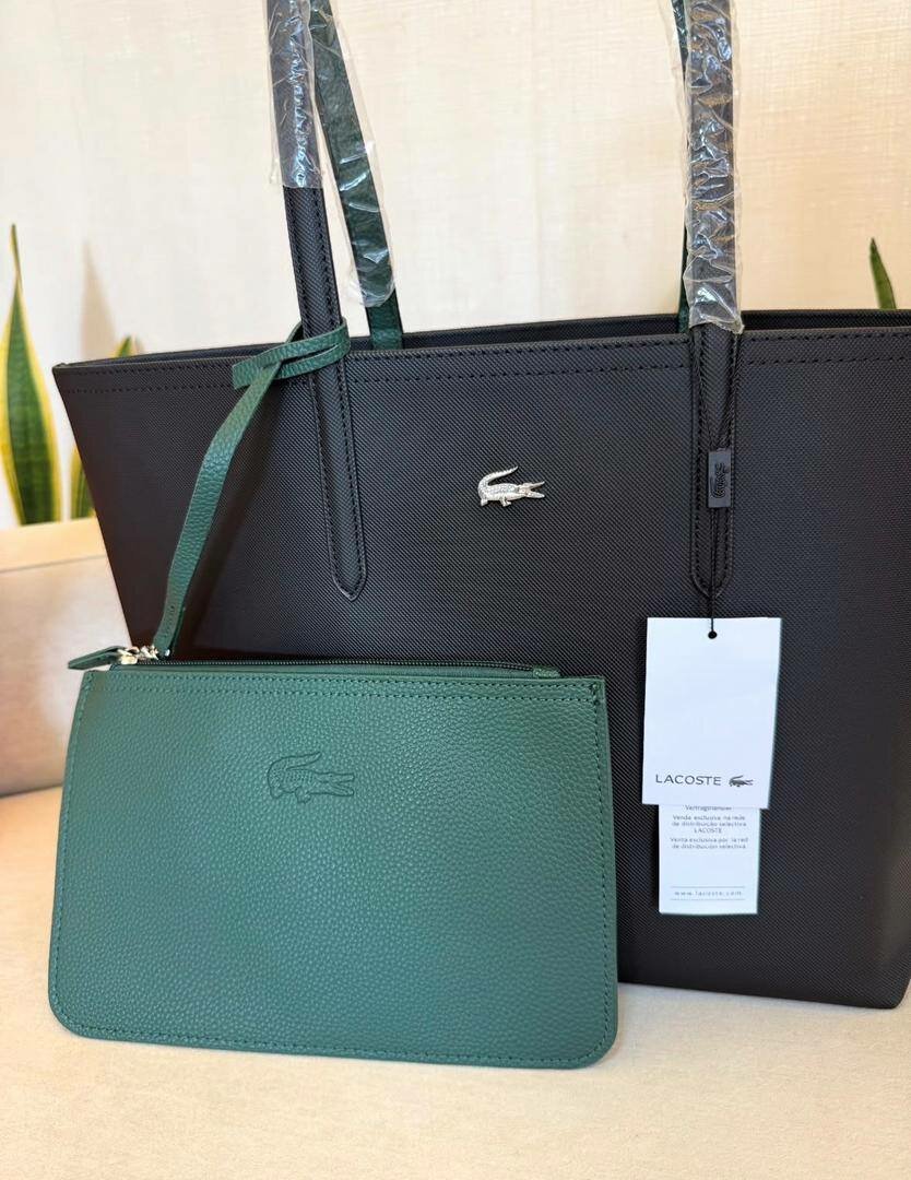 Sac à main réversible Lacoste