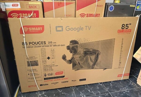 Téléviseur 85'' LED QLED 4K