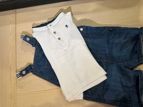 Ensemble Bébé Salopette Jean