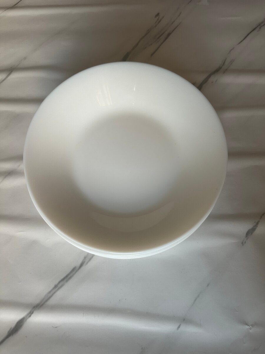 6 Assiettes Blanches Céramique