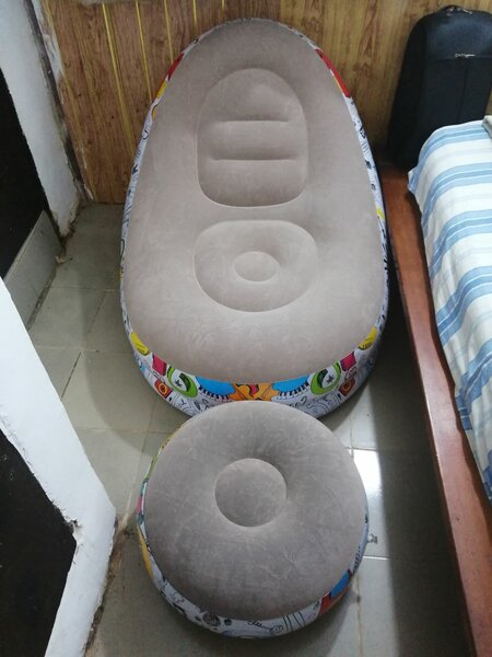 Mini fauteuil gonflable confortable