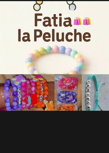 Bracelet perles personnalisable