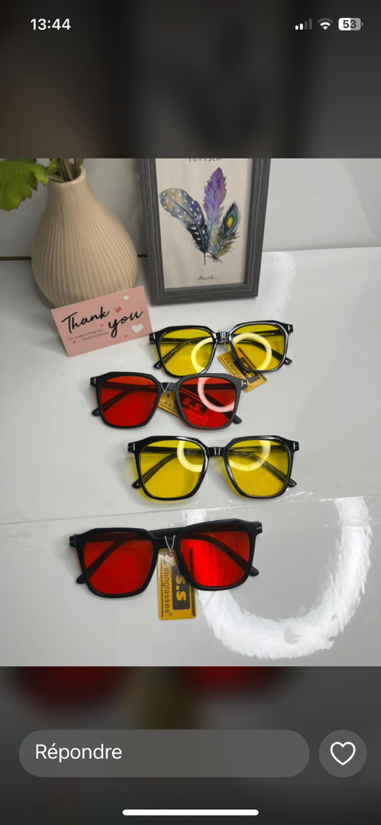 Lunettes de soleil tendance