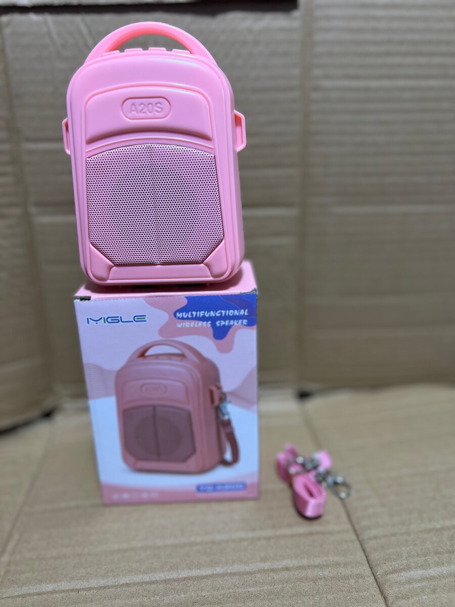 Enceinte Bluetooth Portable Rose