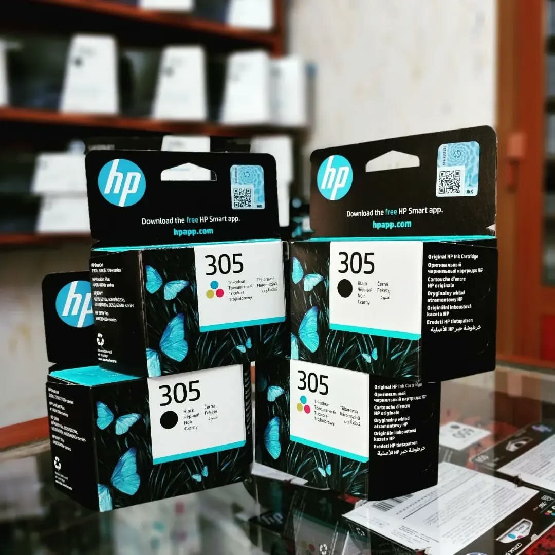 305 ink cartridge black and color