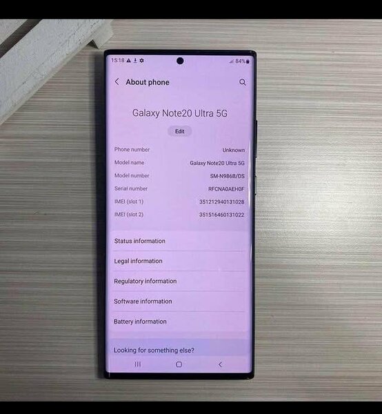 Samsung galaxy note20 ultra