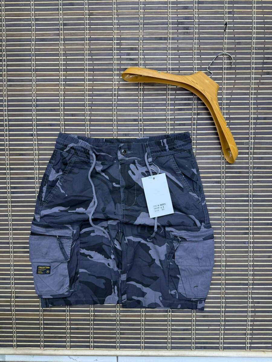 Shorts Cargo Camouflage Homme