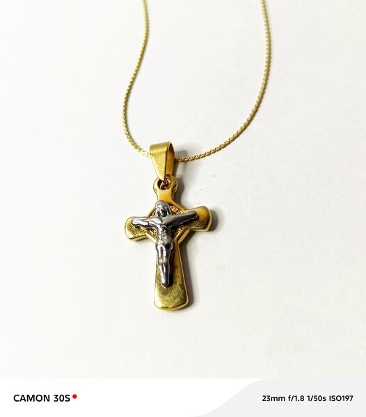 Pendentif Croix en Or