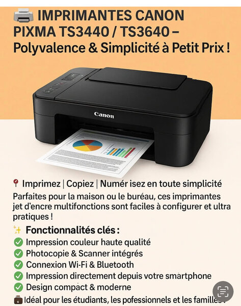 Imprimante Canon PIXMA TS3440