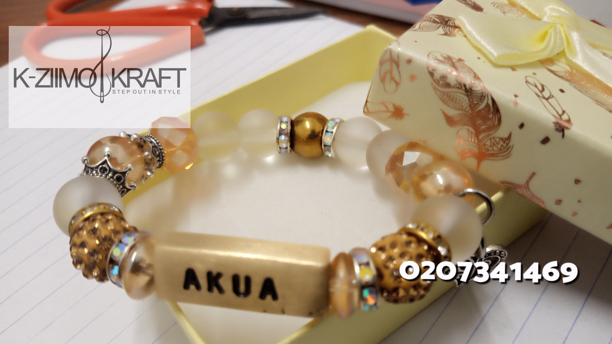 Customized Bead Bracelet