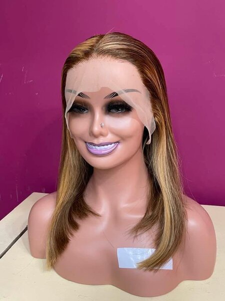 高品质蕾丝前发假发