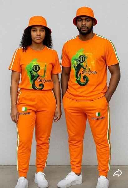Ensemble Côte d'Ivoire Unisexe