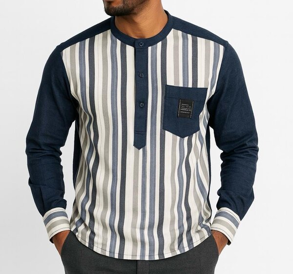 Chemise homme rayée