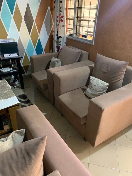 Canapé en tissu moderne