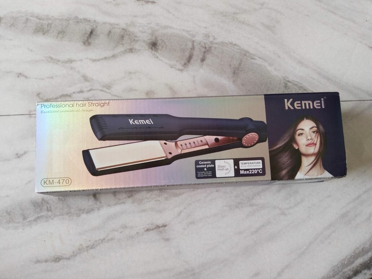 Kemei hair straightener