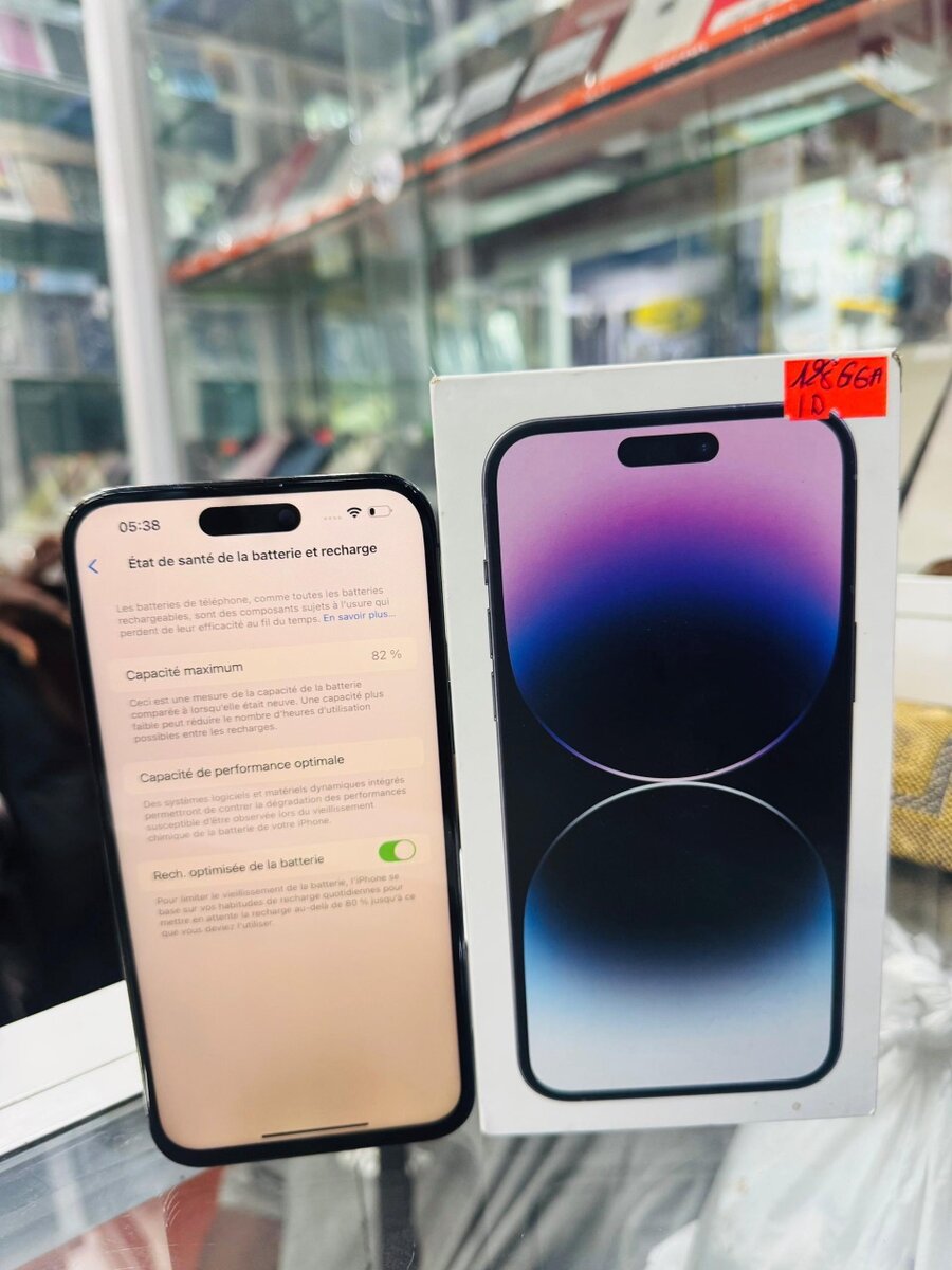 14 pro max 128 GB sans id