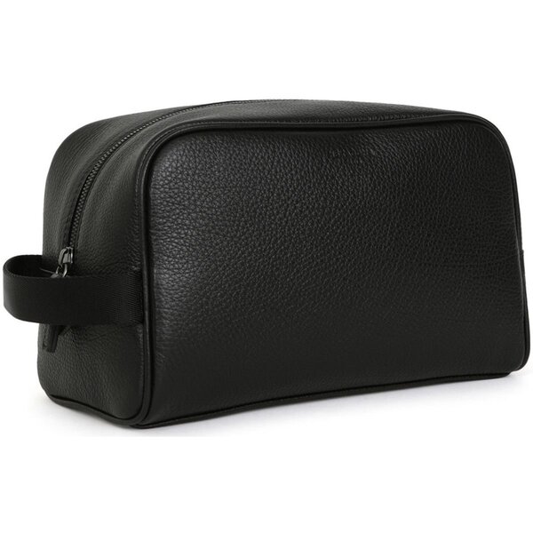 Trousse de toilette en cuir