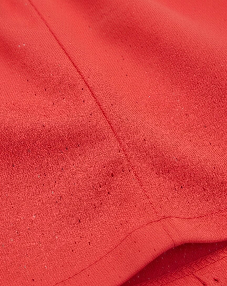 Short de sport rouge homme