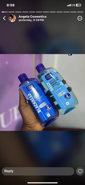 Clean and clear facial cleaners