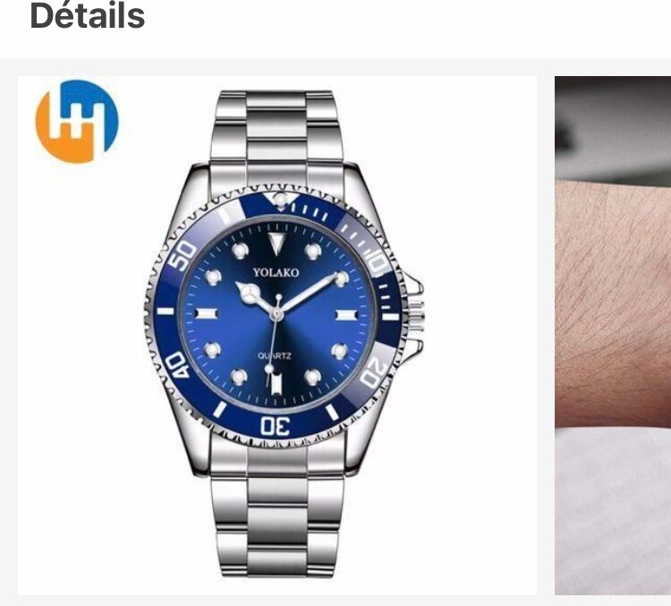 Montre Homme Quartz Élégante