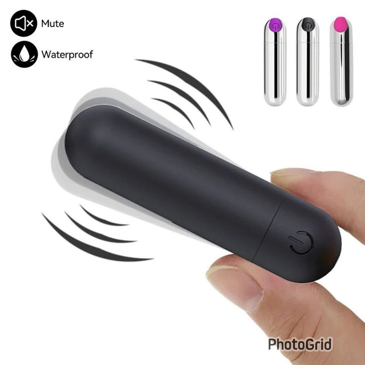 Mini Vibromasseur Waterproof Silencieux