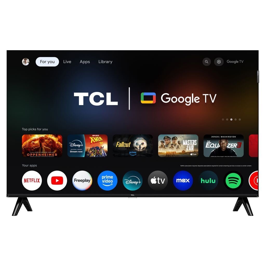 TCL TV 43" 4K HDR Google