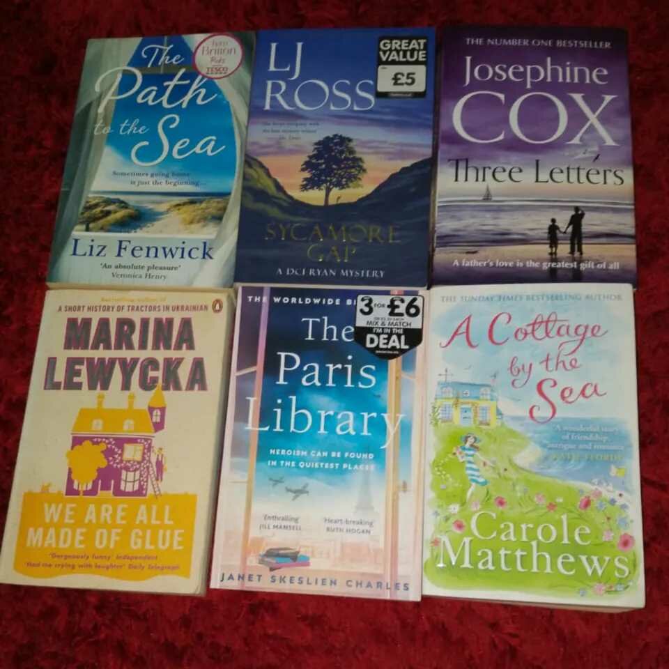 Thriller and romance filled books