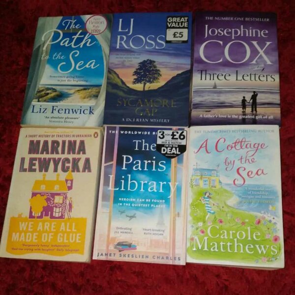 Thriller and romance filled books