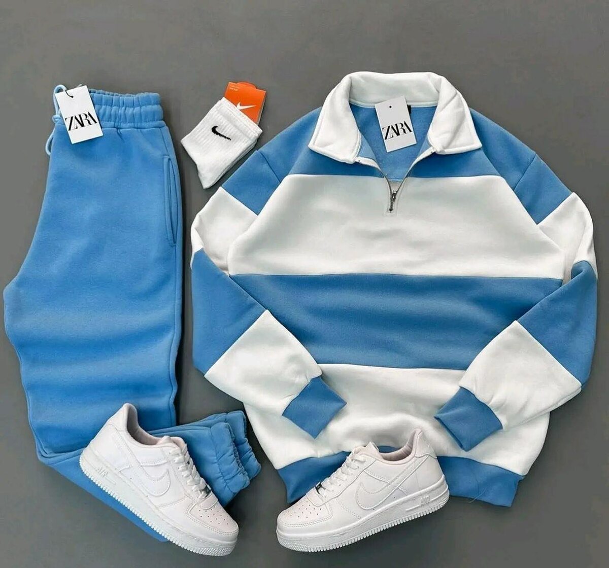 Heavy hoodies with the shoes