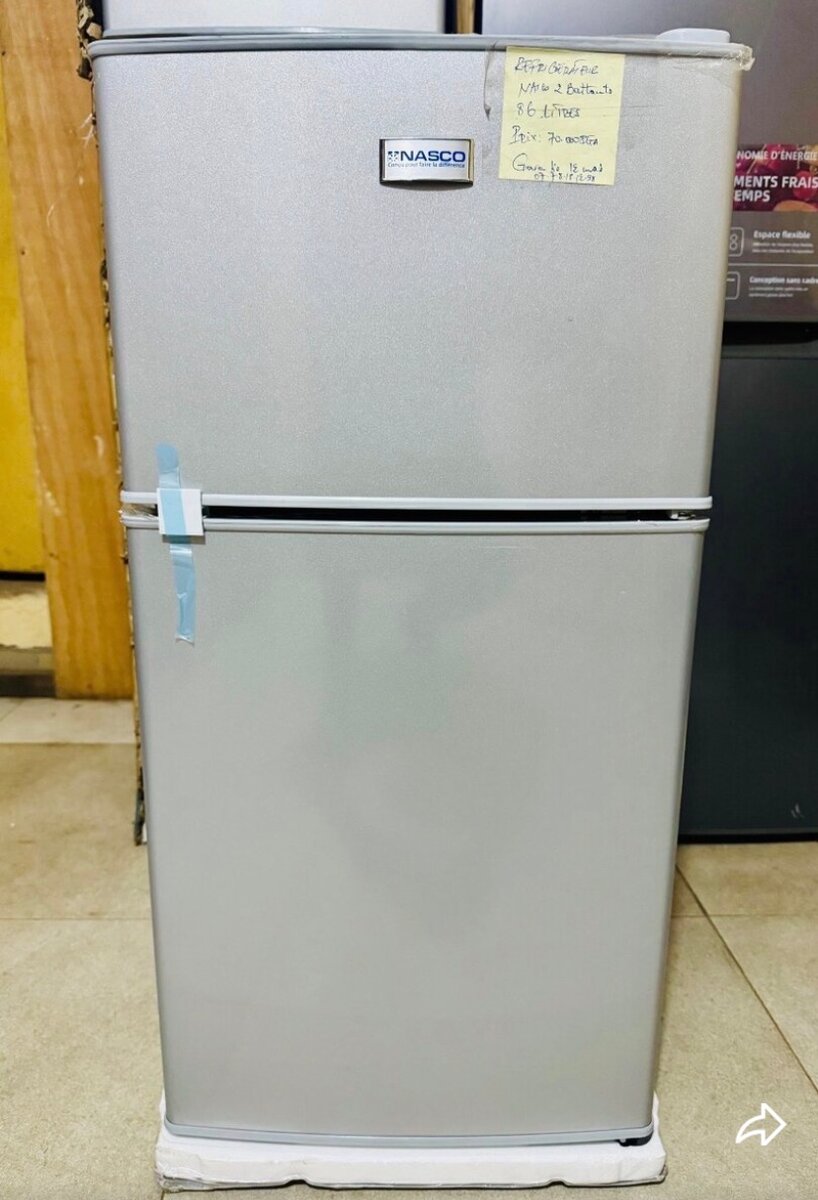 Réfrigérateur 2 portes Nasco