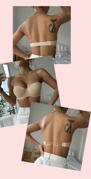 Soutien-gorge invisible sans bretelles