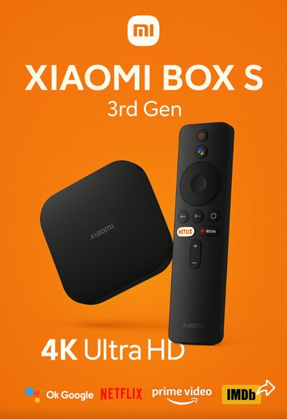 Xiaomi TV Box S 3rd Gen 4K UHD