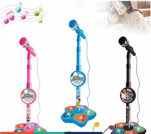 Microphone Enfant Karaoke Lumineux