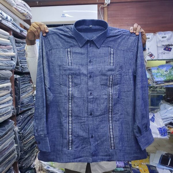 Chemise en jean pour hommes