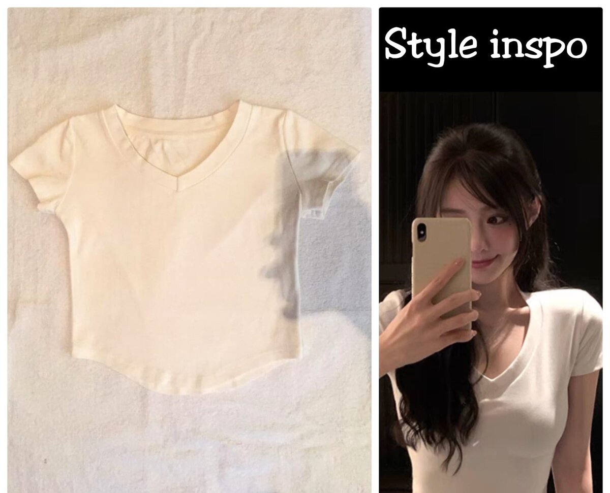 Salaula crop tops and tops